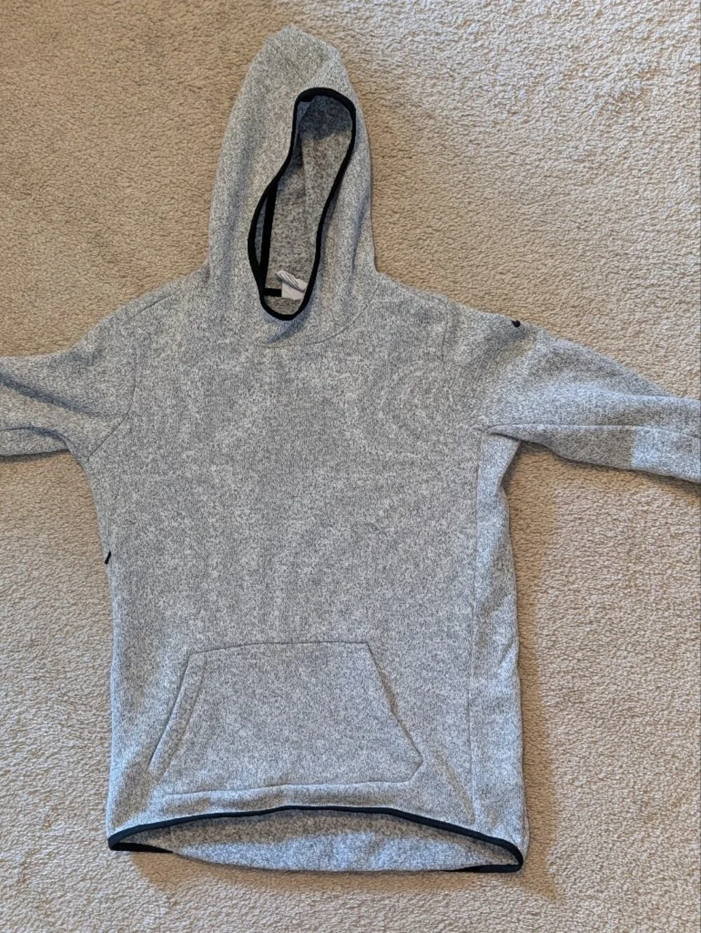 Nike Therma- Fit Heather Gray Pullover Fitted Hoodie Sweater Womens